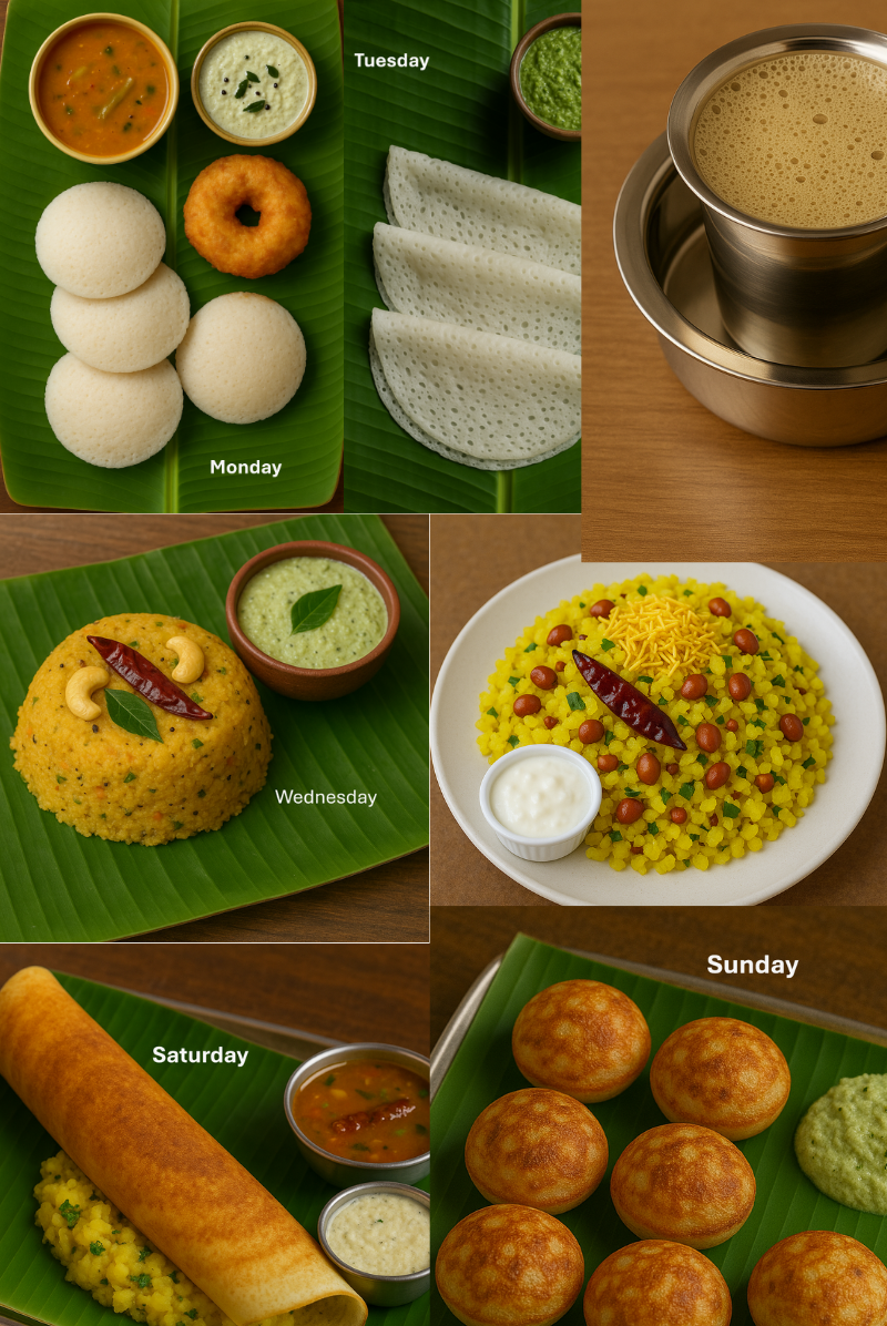 Start your day with nourishing Brahmin-style vegetarian breakfasts—idli, dosa, avalakki & more—delivered fresh in Bangalore. Healthy, homemade & on-time.